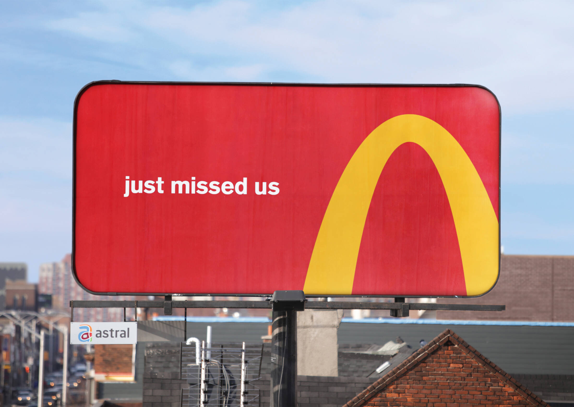 McDonald’s Directional Billboards Ask You To Follow The Fries